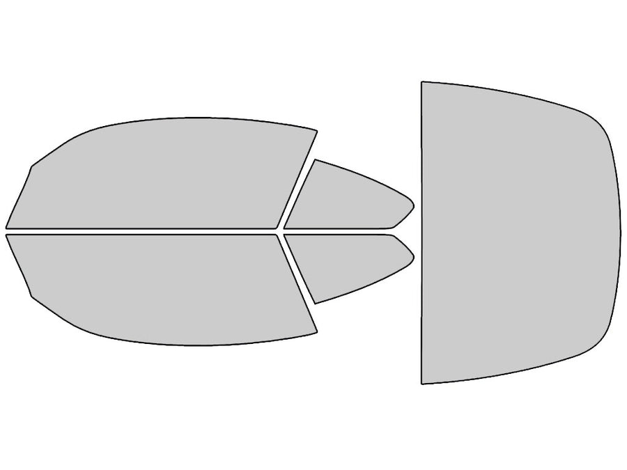 Avery Dennison Porsche 911 2002-2005 Targa NR Nano Ceramic IR Precut Window Tint Kit