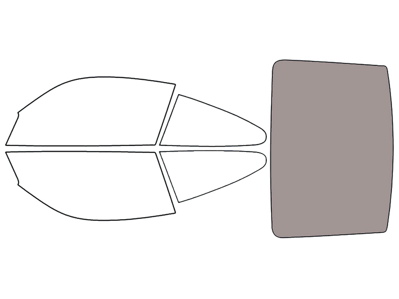 Rear Windshield - 50%