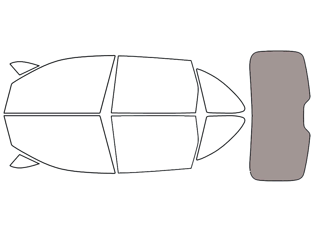 Rear Windshield - 50%