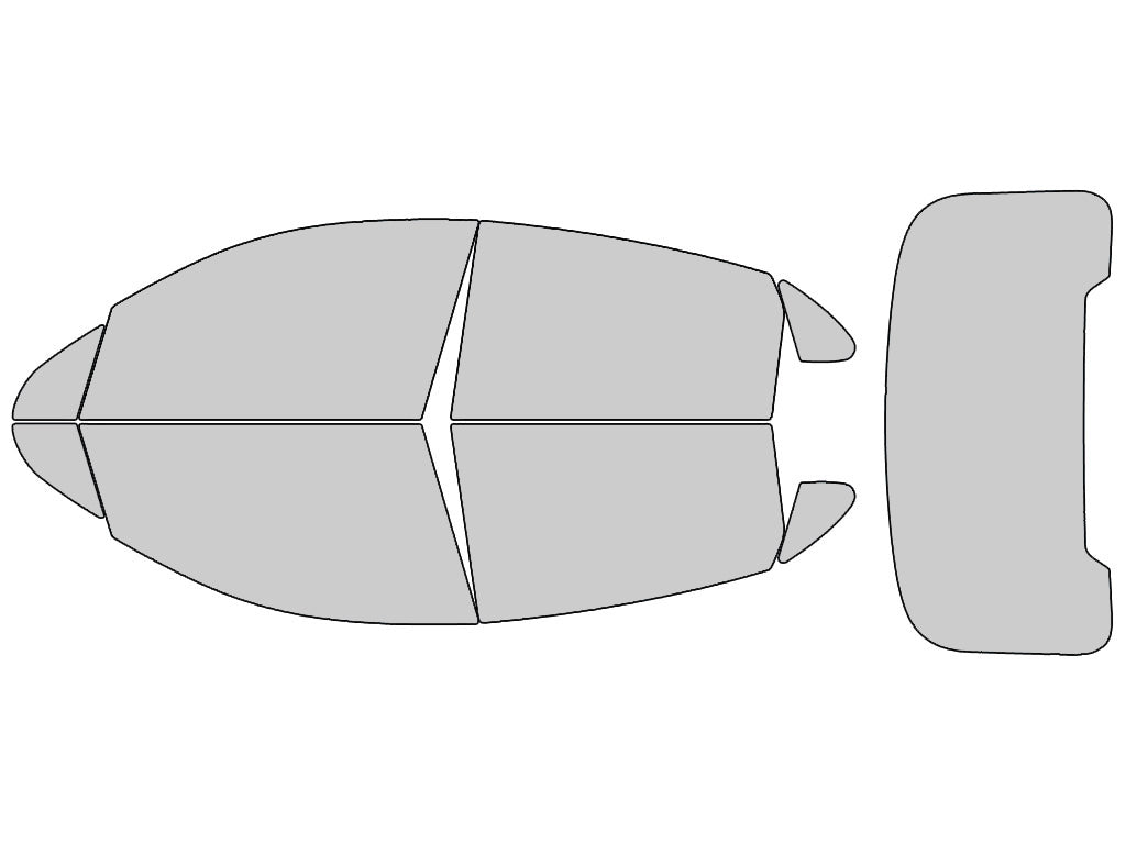 Porsche Cayenne Coupe 2020-2024 Carbon Nano-Ceramic Window Tint