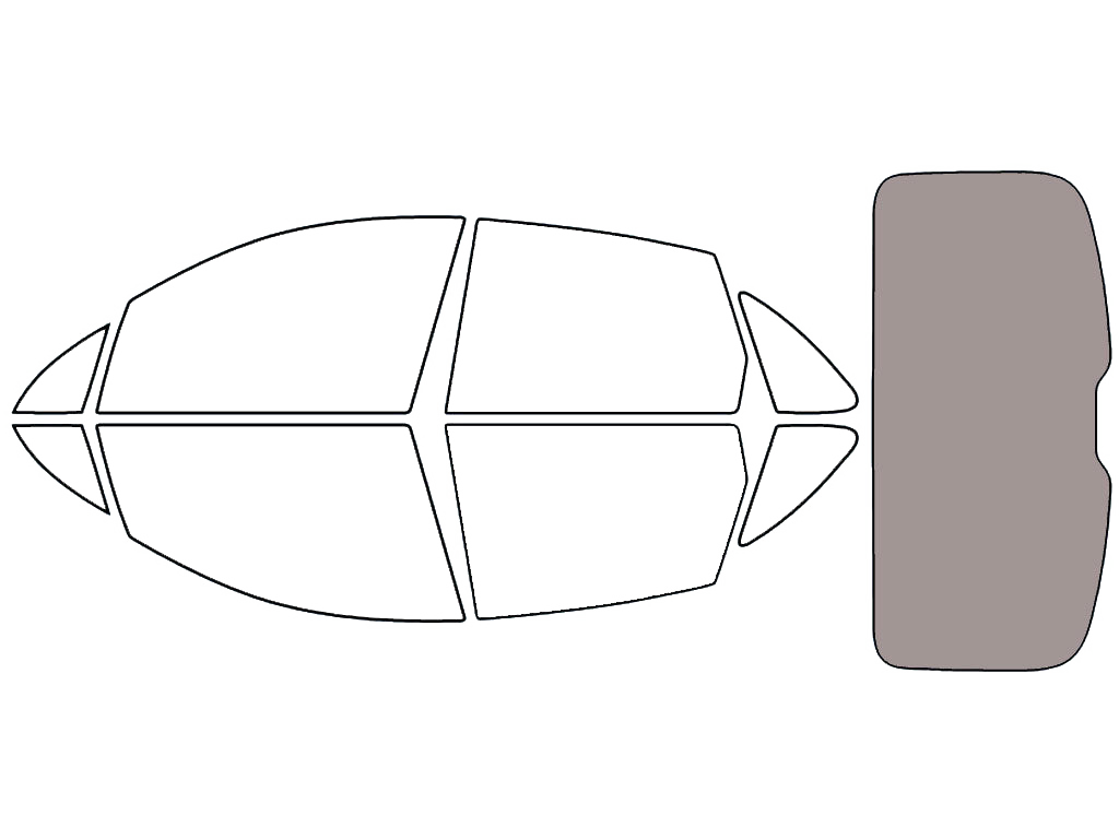 Rear Windshield - 50%
