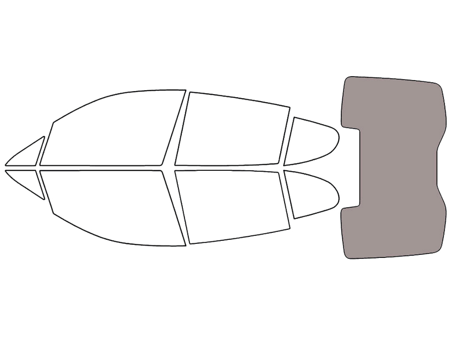 Rear Windshield - 50%