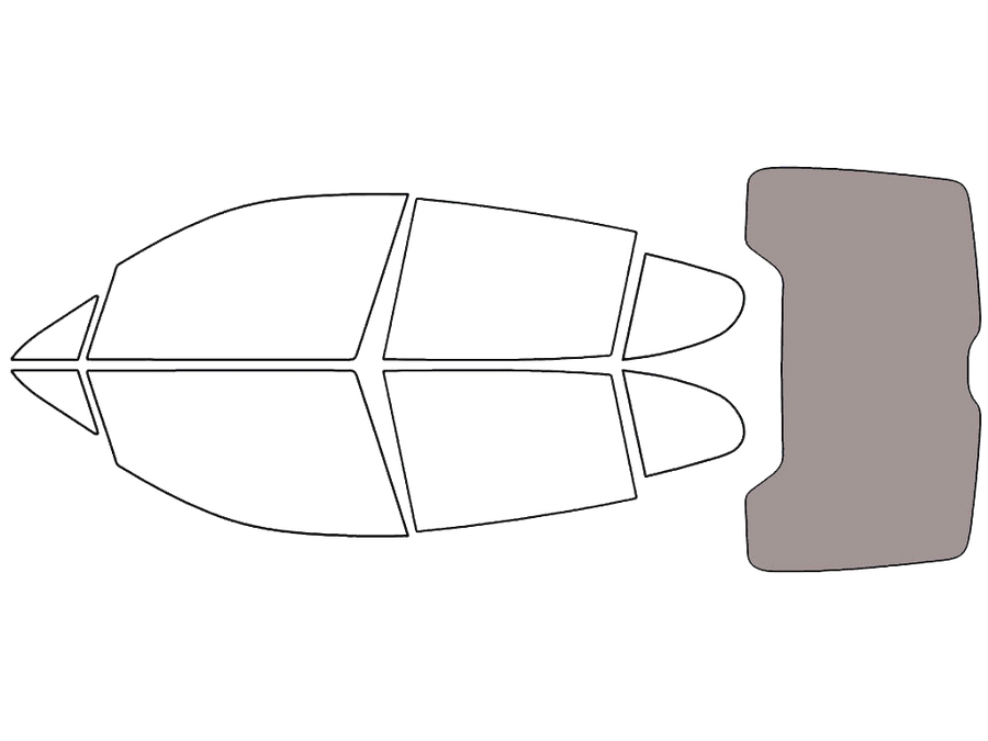 Rear Windshield - 50%