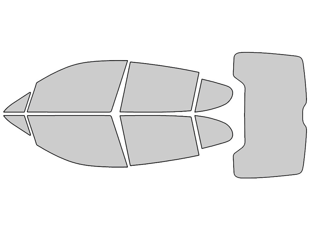 Porsche Panamera 2010-2016 Turbo S Carbon Nano-Ceramic Window Tint