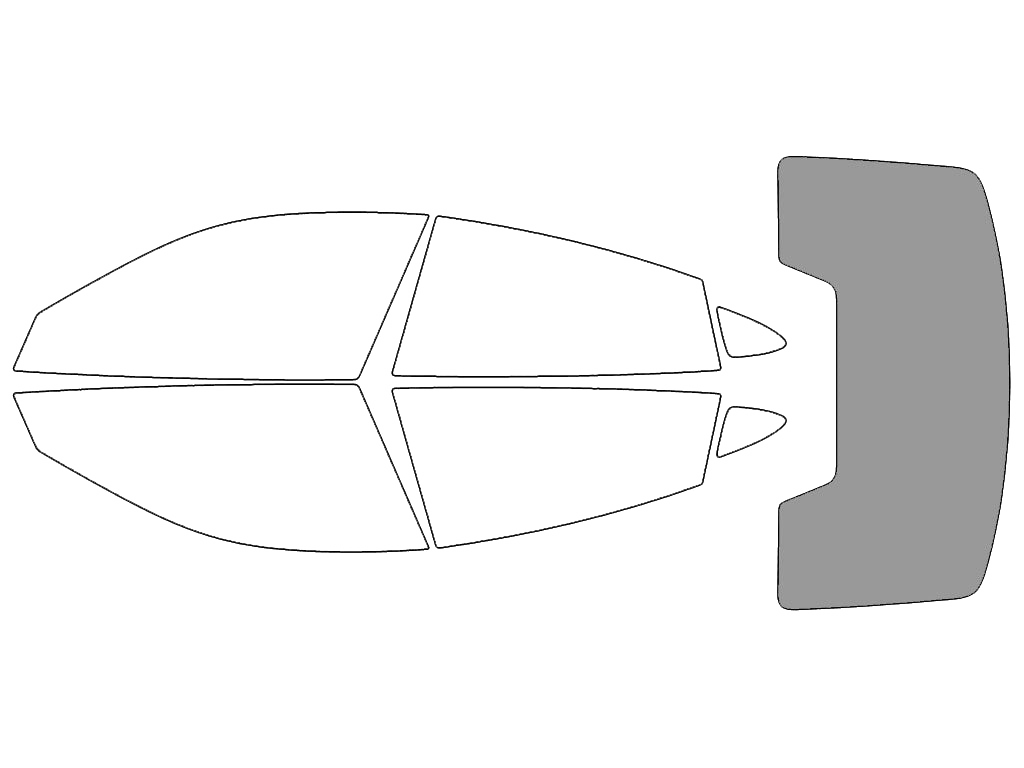 Rear Windshield - 50%