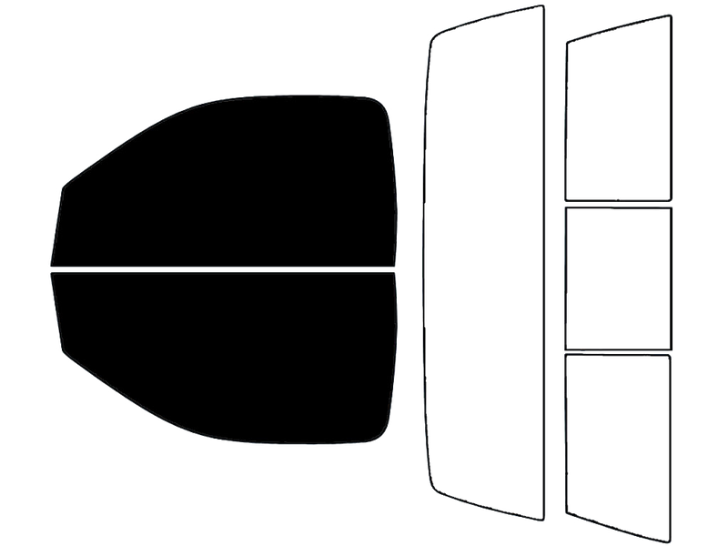 Rvinyl™ Ram 3500 2019-2026 Precut Window Tint (2 Door Regular Cab)