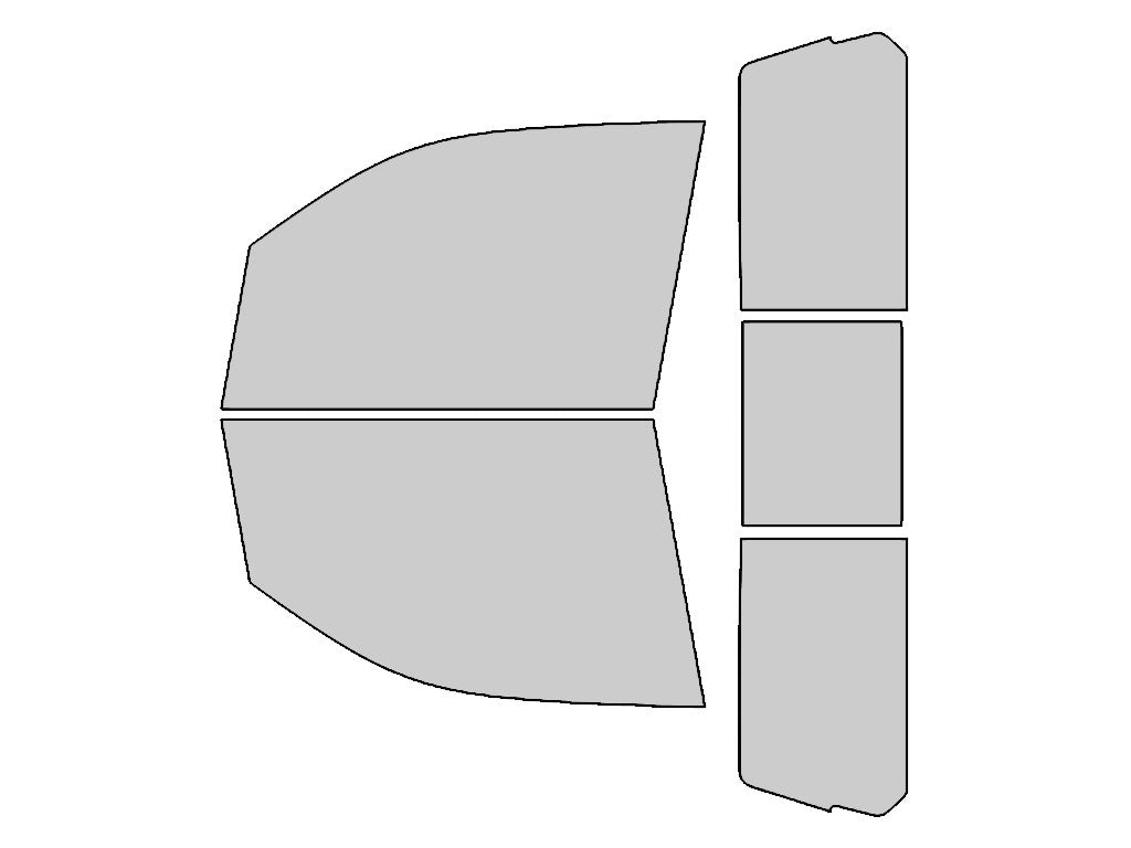 Ram 1500 2019-2019 2 Door Window Tint