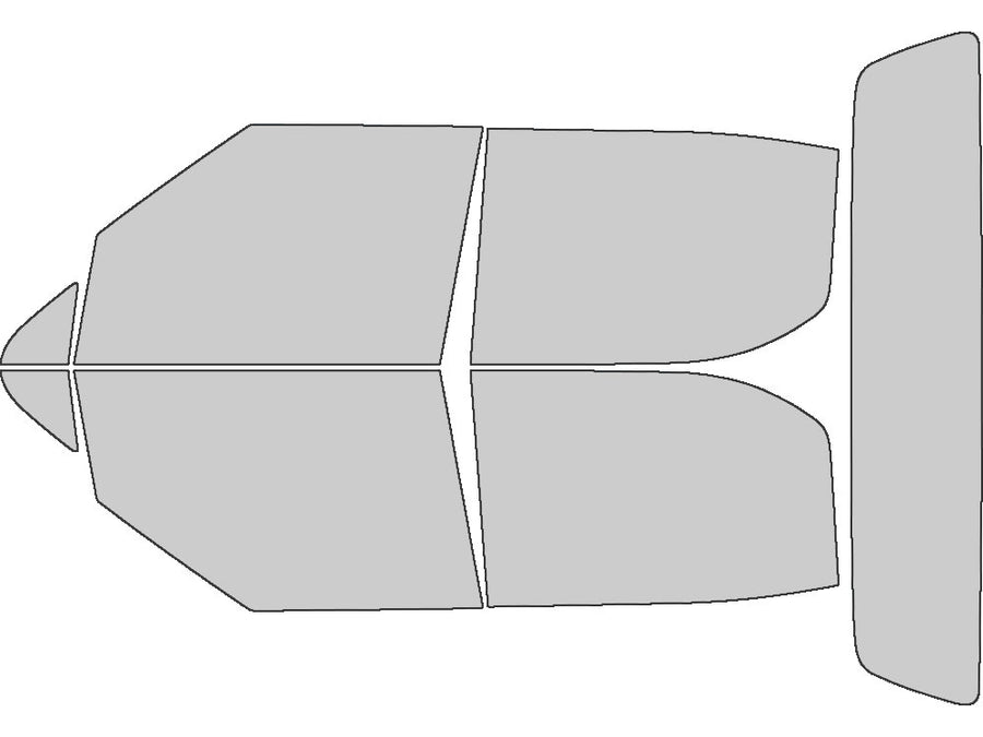 Avery Dennison Rivian R1T 2022-2025 NR Nano Ceramic IR Precut Window Tint Kit