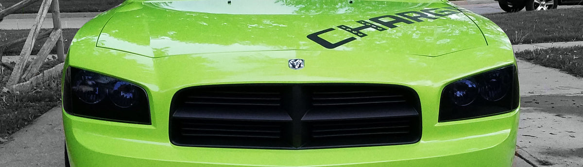 Dodge Charger Headlight Tint Covers