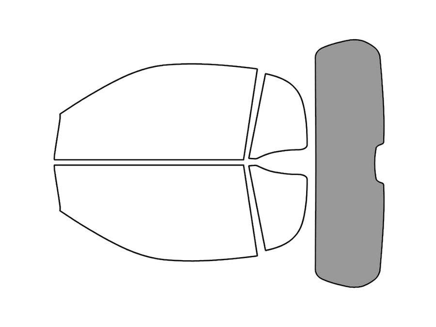 Rear Windshield - 50%