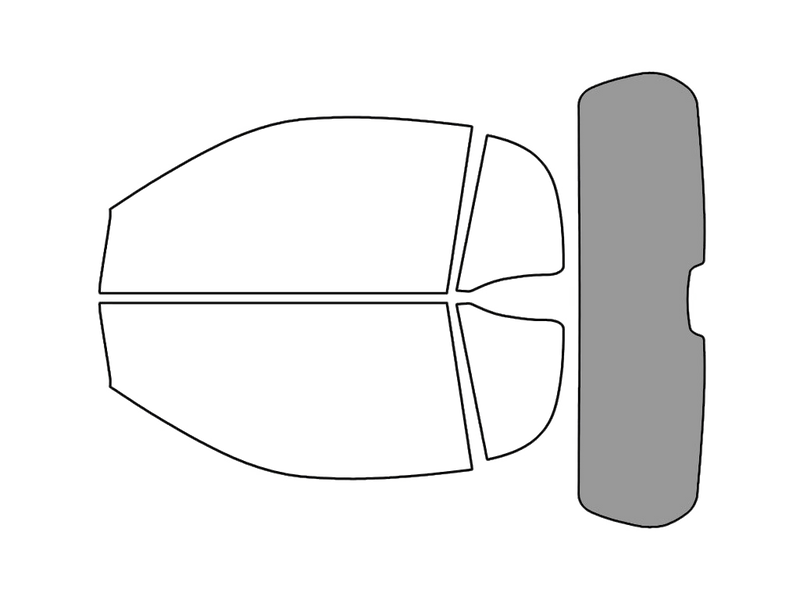 Rear Windshield - 50%