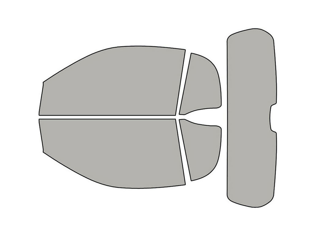 Avery Dennison SMART Fortwo 2008-2015 Coupe NR Pro Precut Window Tint Kit