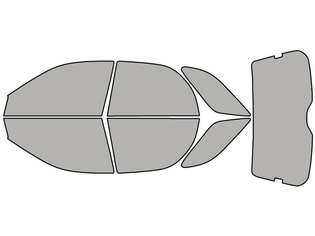 Avery Dennison Saab 9-2X 2006-2007 NR Pro Precut Window Tint Kit