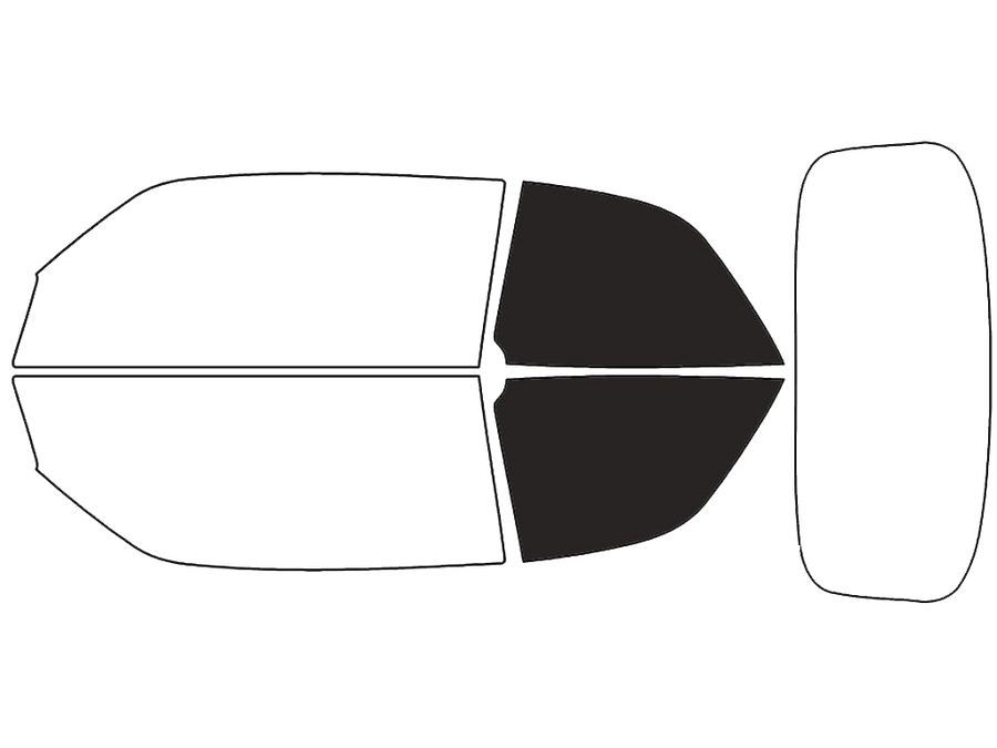 Avery Dennison™ Saab 9-3 1999-2003 HP Pro Precut Window Tint (Convertible)