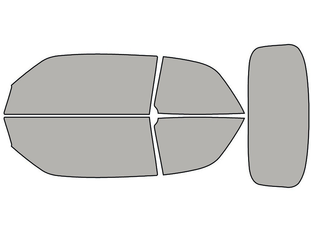 Avery Dennison Saab 9-3 1999-2003 Convertible NR Nano Ceramic IR Precut Window Tint Kit