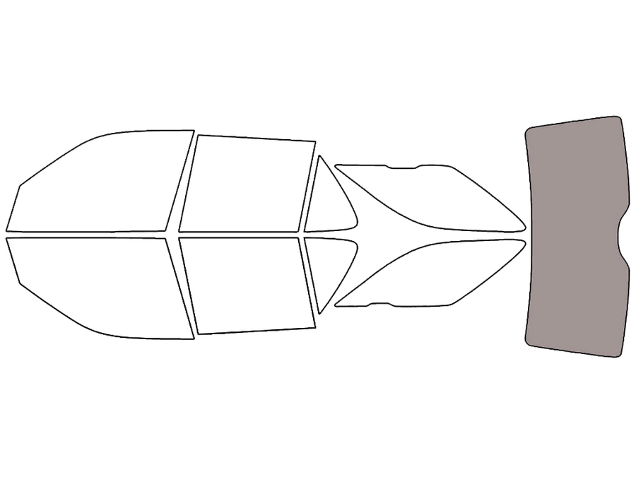 Rear Windshield - 50%