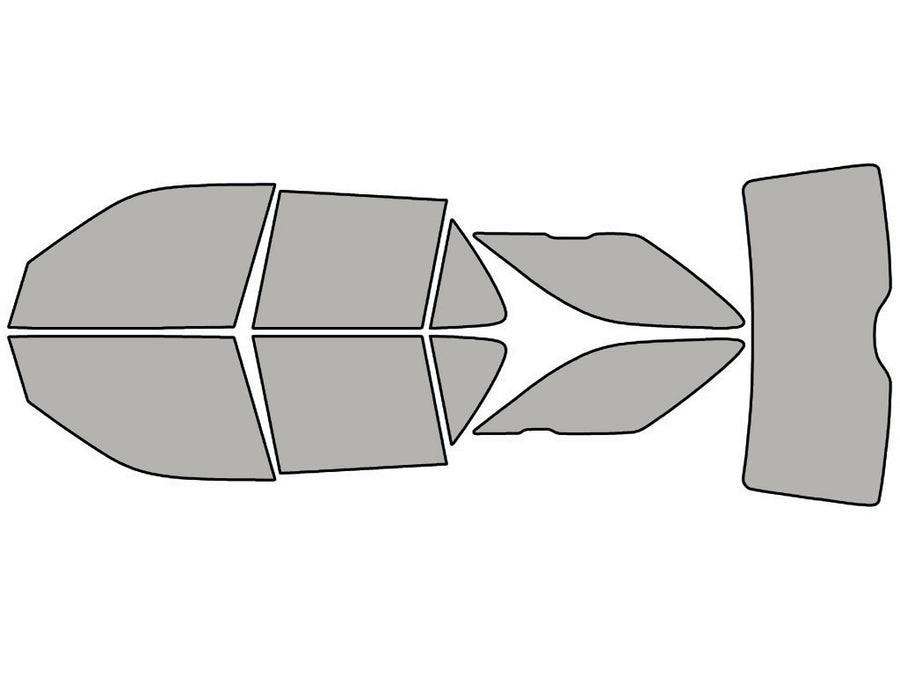 Avery Dennison Saab 9-5 1999-2009 Wagon NR Nano Ceramic IR Precut Window Tint Kit