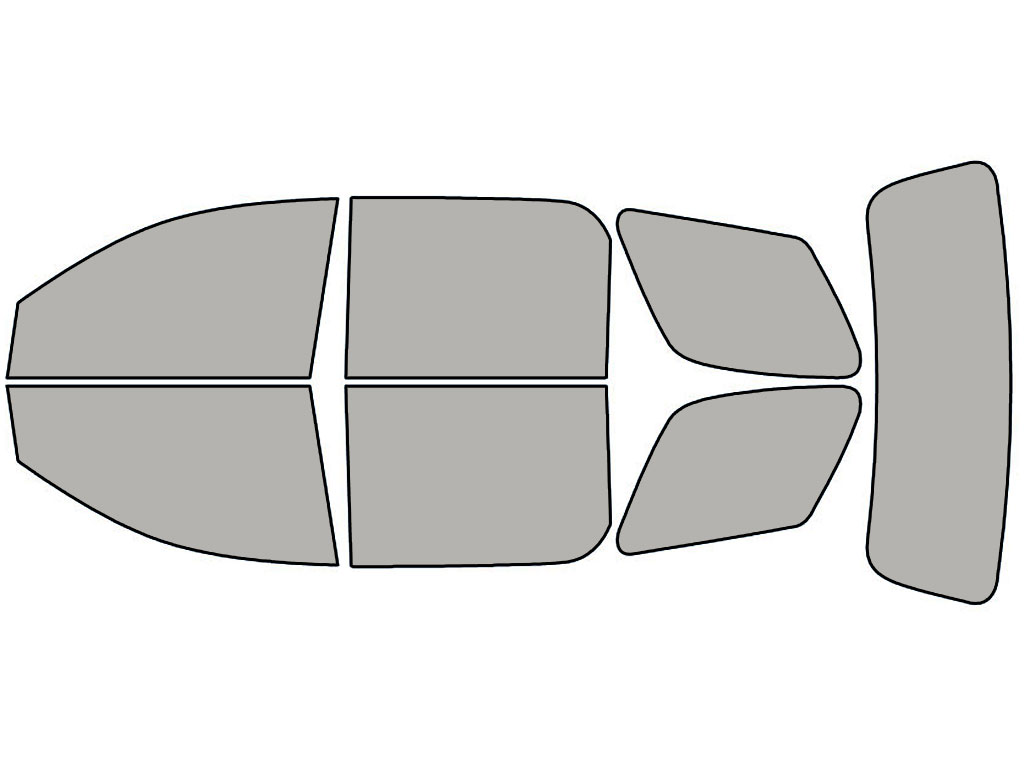 Avery Dennison Saturn Outlook 2007-2010 NR Nano Ceramic IR Precut Window Tint Kit