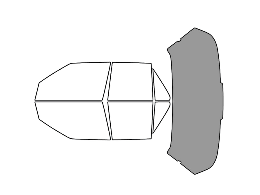 Rear Windshield - 50%