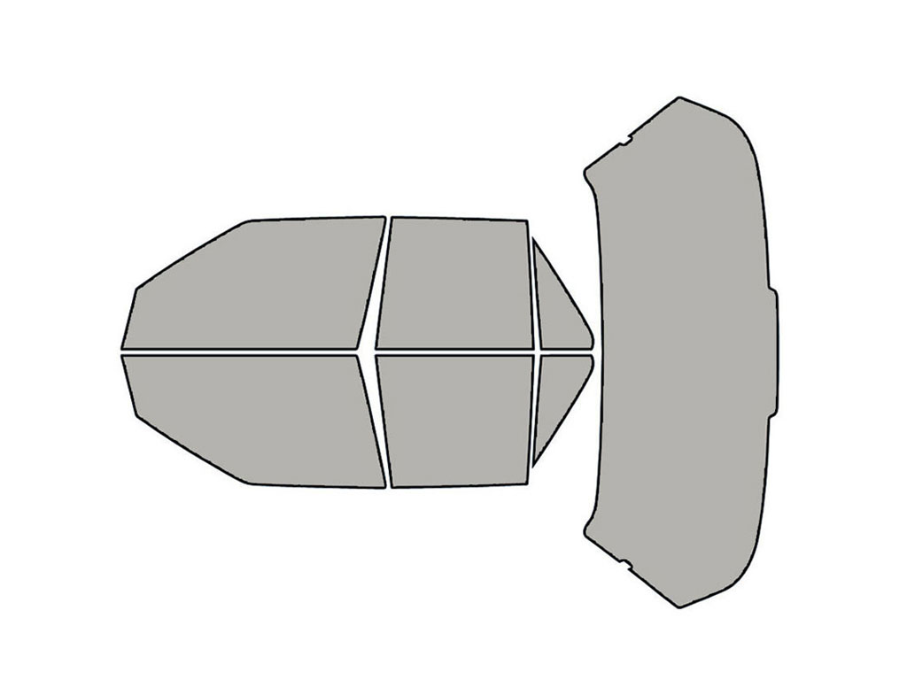 Avery Dennison Saturn S-Series 1991-1995 NR Nano Ceramic IR Precut Window Tint Kit