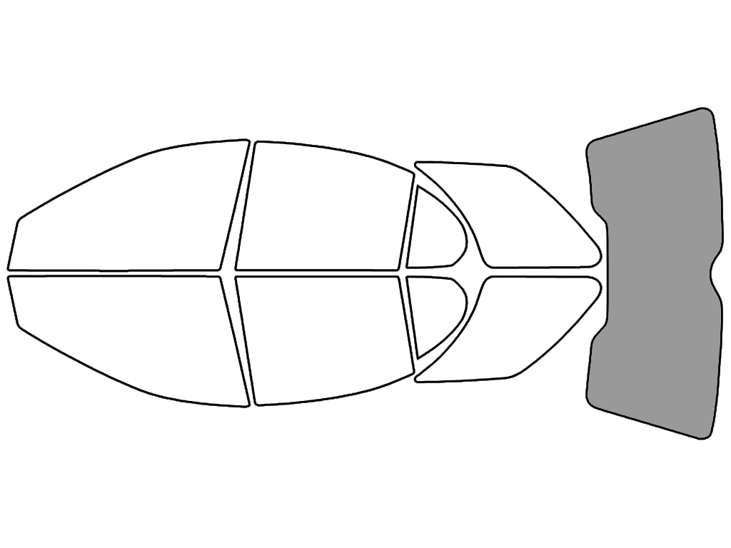 Rear Windshield - 50%