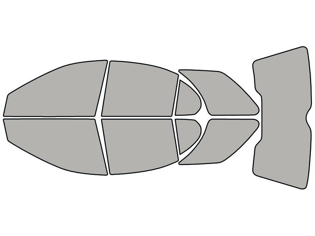 Avery Dennison Saturn S-Series 1996-2001 Wagon NR Nano Ceramic IR Precut Window Tint Kit