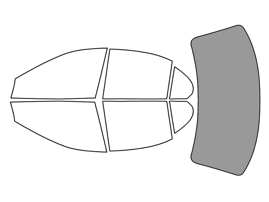 Rear Windshield - 50%
