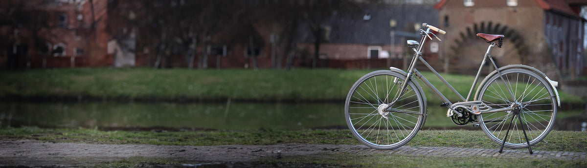 Silver Bicycle Wraps