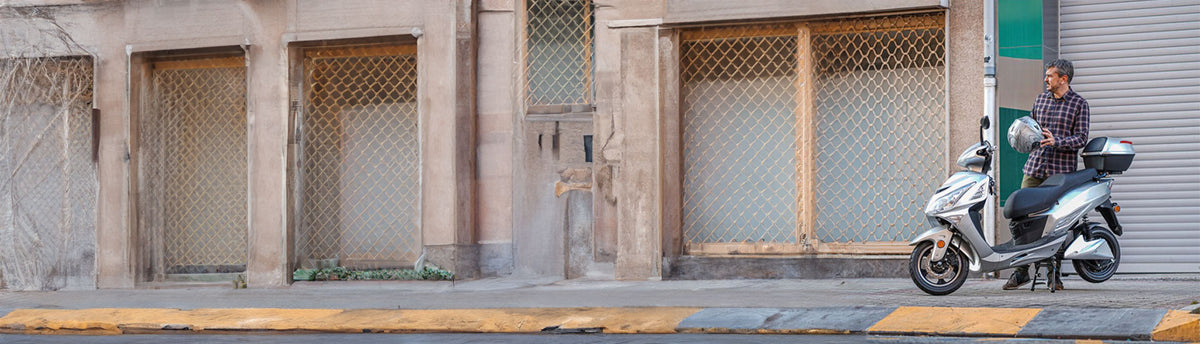 Silver Scooter Wraps