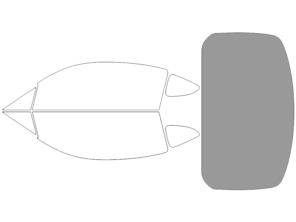 Rear Windshield - 50%