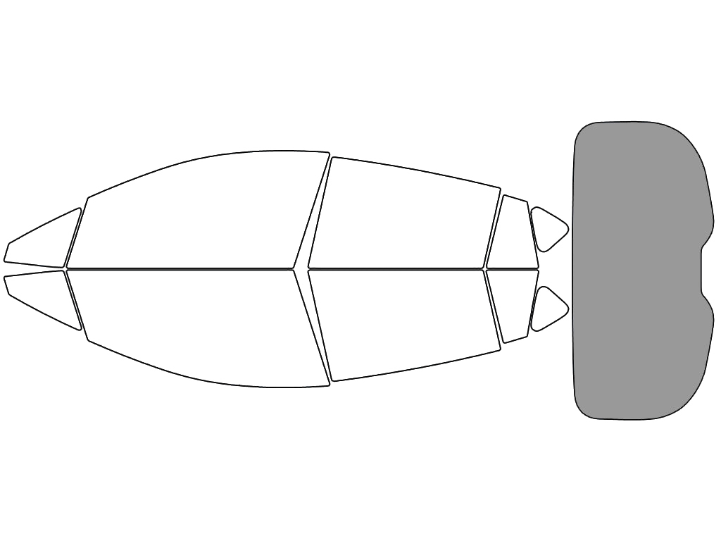 Rear Windshield - 50%