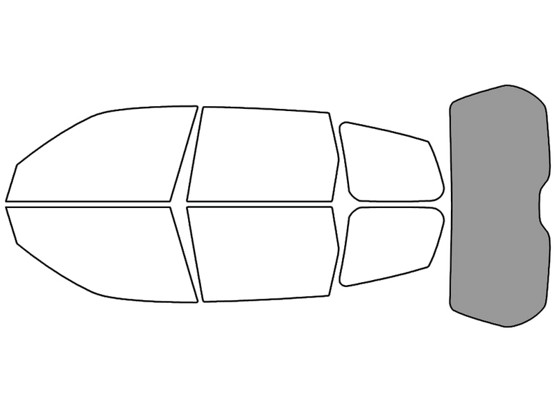 Rear Windshield - 50%