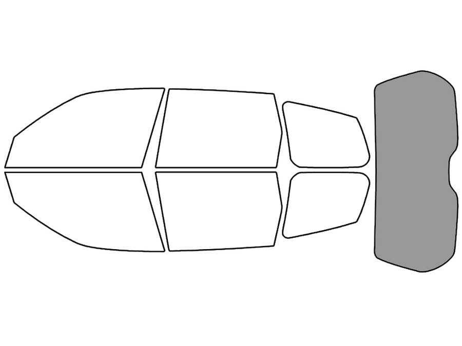 Rear Windshield - 50%