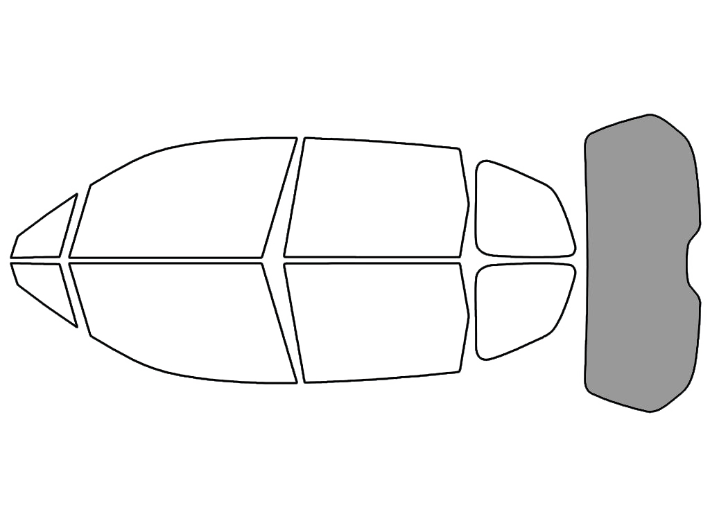 Rear Windshield - 50%
