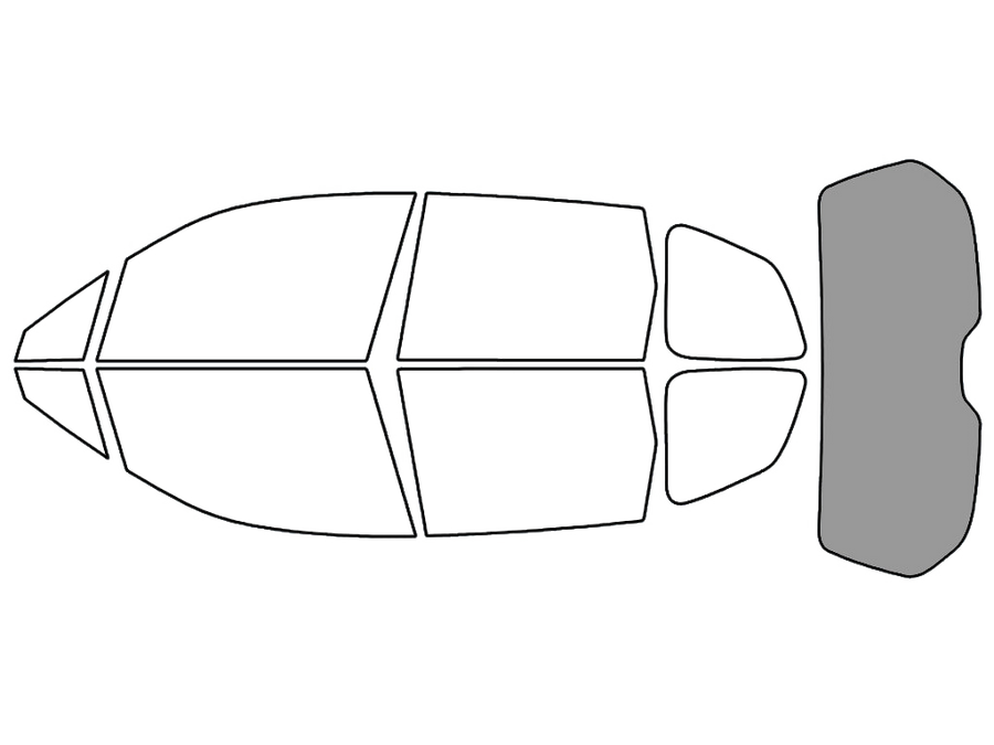 Rear Windshield - 50%