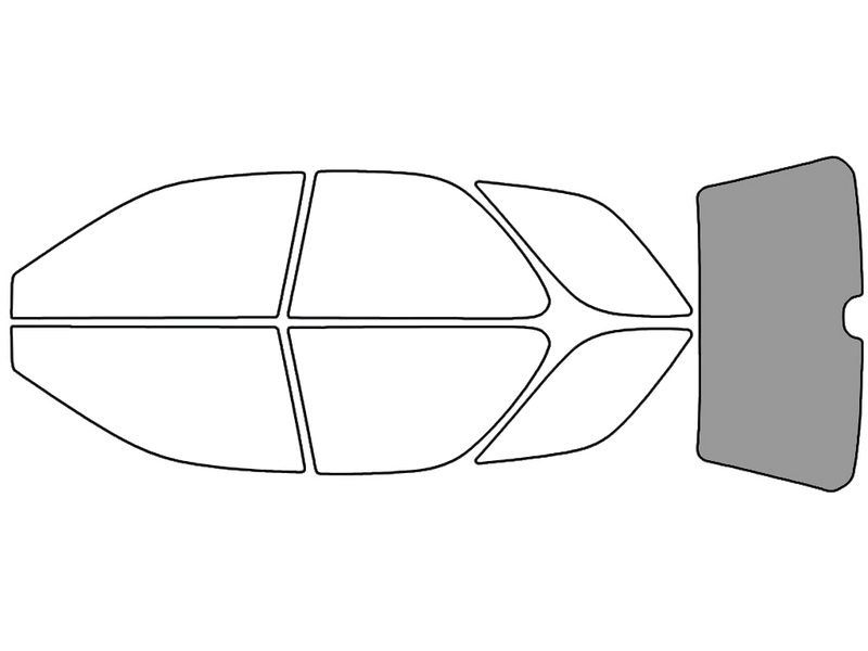 Rear Windshield - 50%