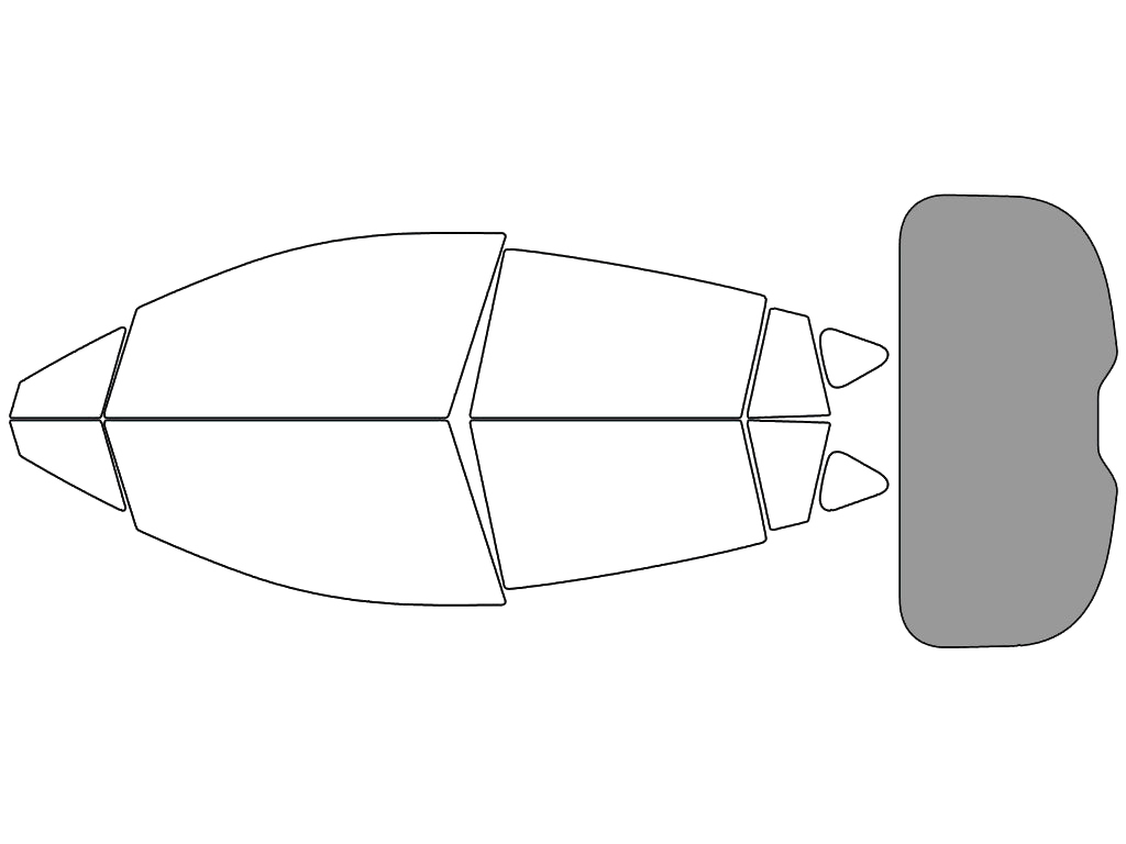 Rear Windshield - 50%