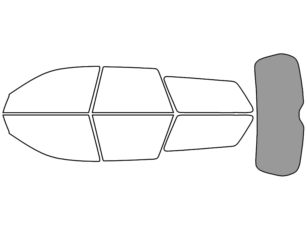 Rear Windshield - 50%