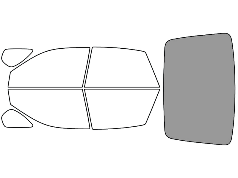 Rear Windshield - 50%