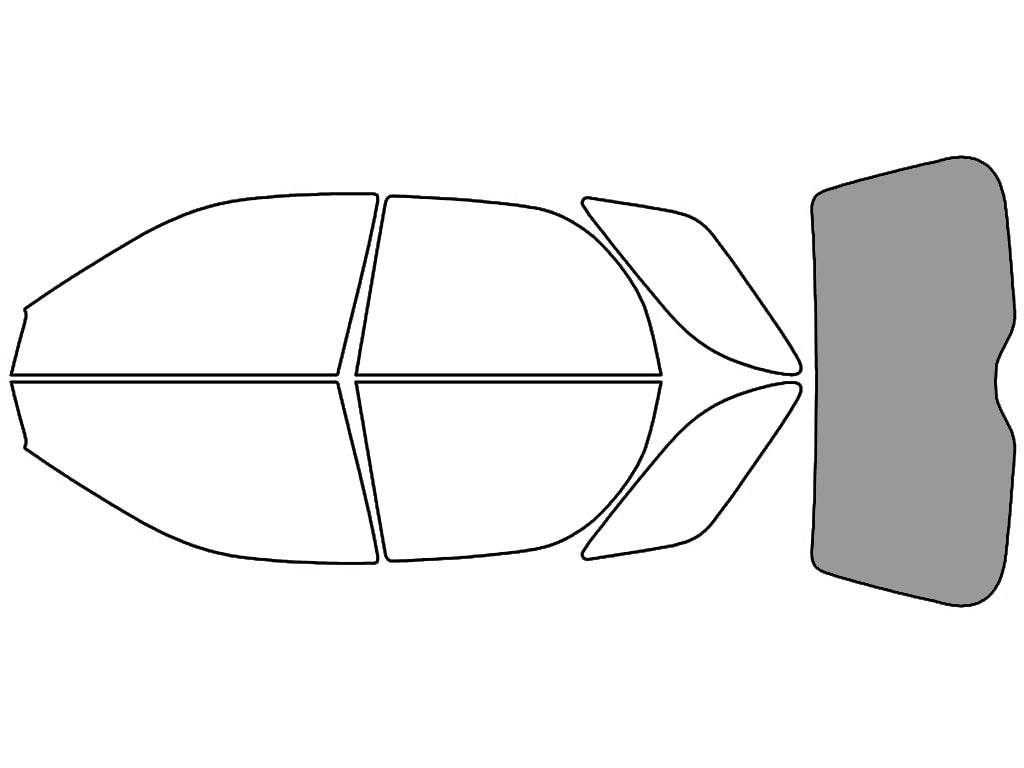 Rear Windshield - 50%