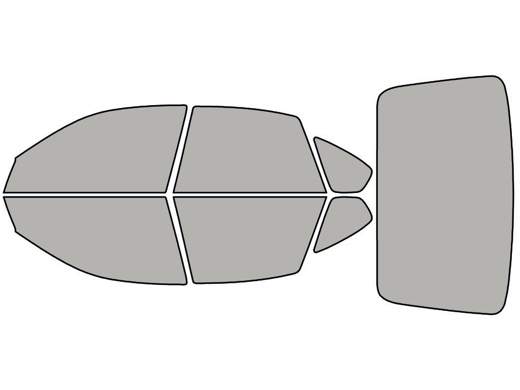 Avery Dennison Subaru Outback 2005-2007 Sedan NR Nano Ceramic IR Precut Window Tint Kit