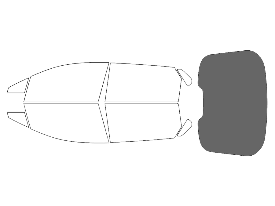 Rear Windshield - 35%
