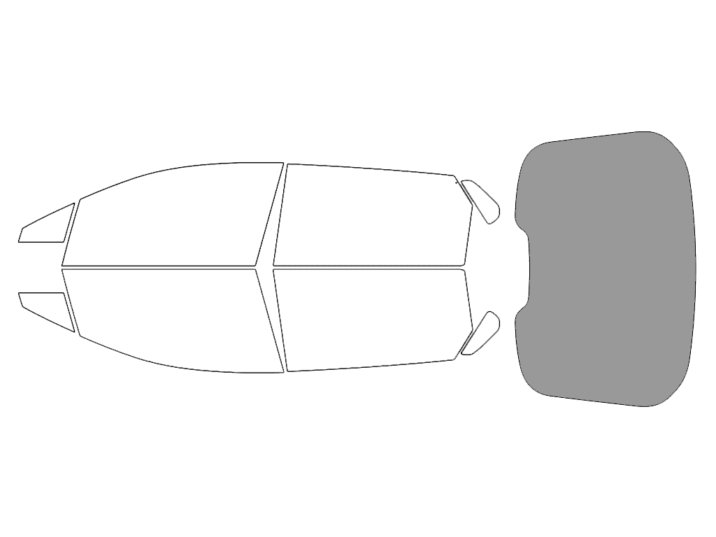 Rear Windshield - 50%