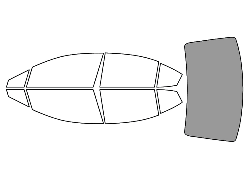 Rear Windshield - 50%