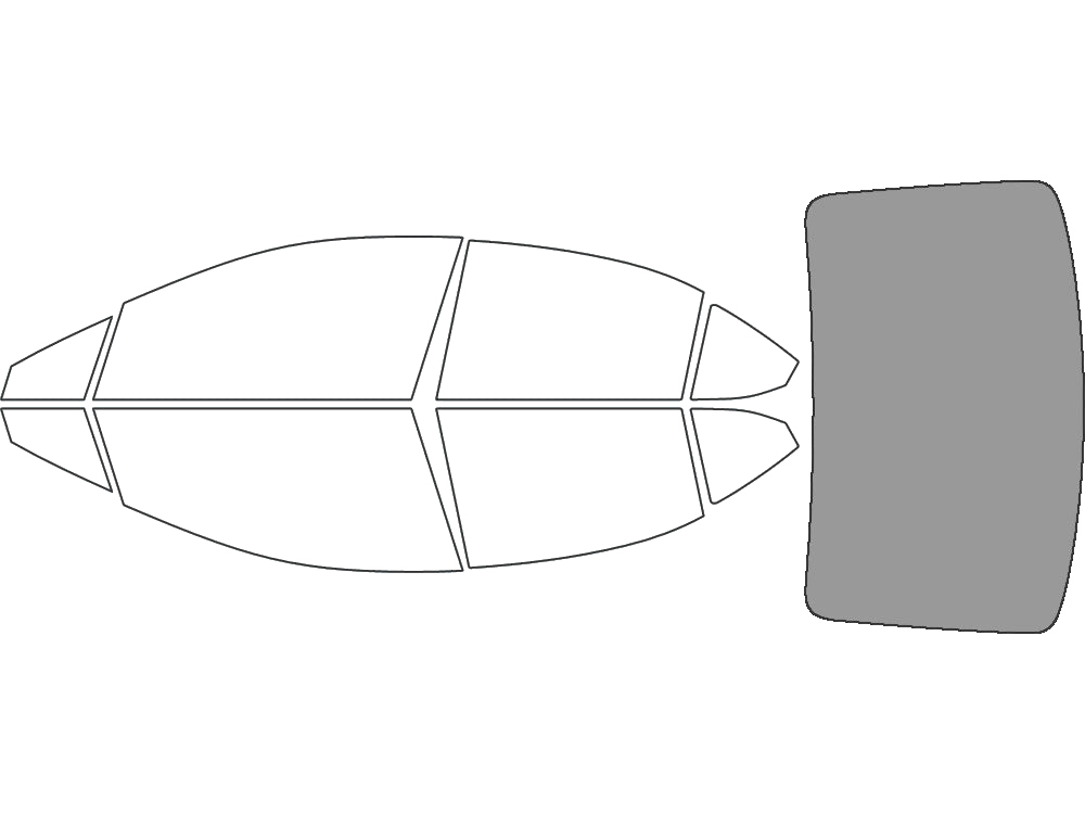 Rear Windshield - 50%