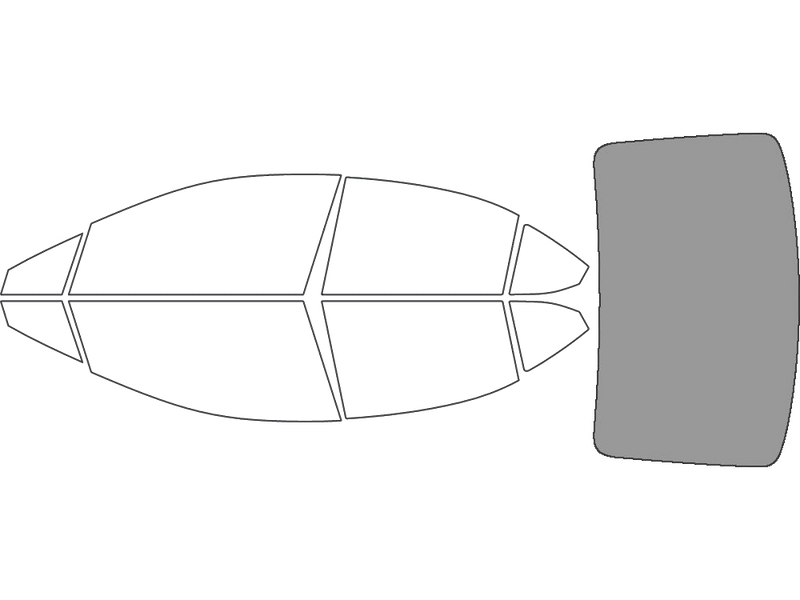 Rear Windshield - 50%