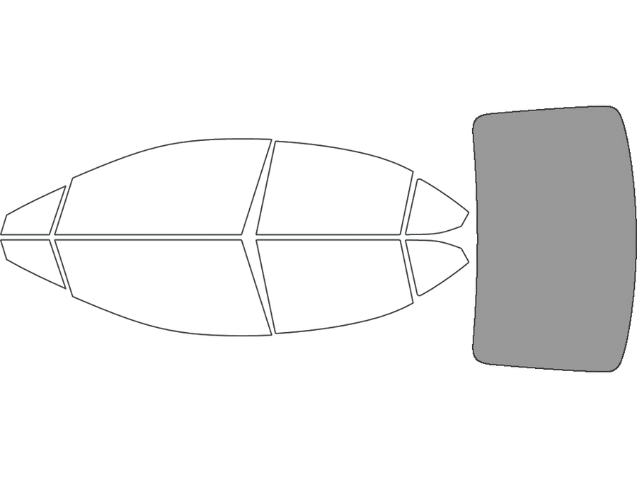 Rear Windshield - 50%