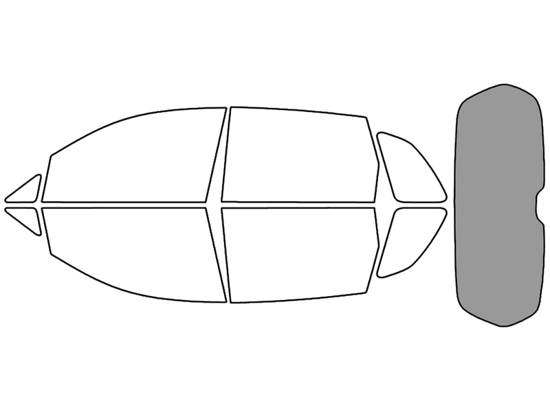 Rear Windshield - 50%
