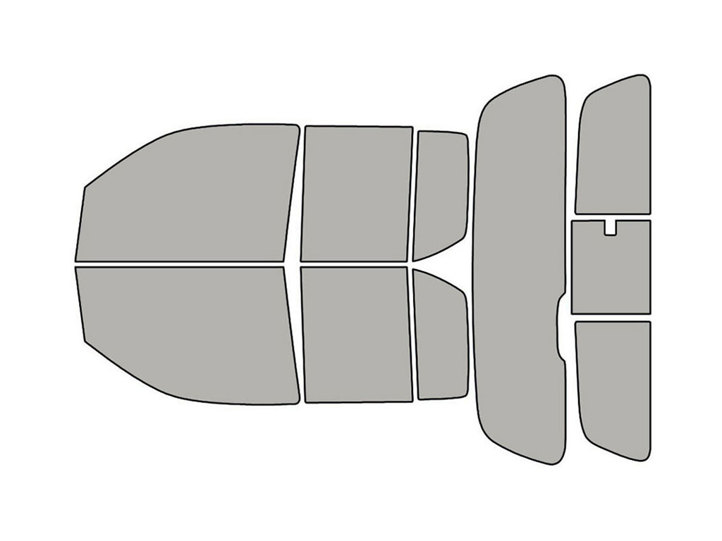 Avery Dennison Suzuki Equator 2009-2012 4 Door NR Pro Precut Window Tint Kit