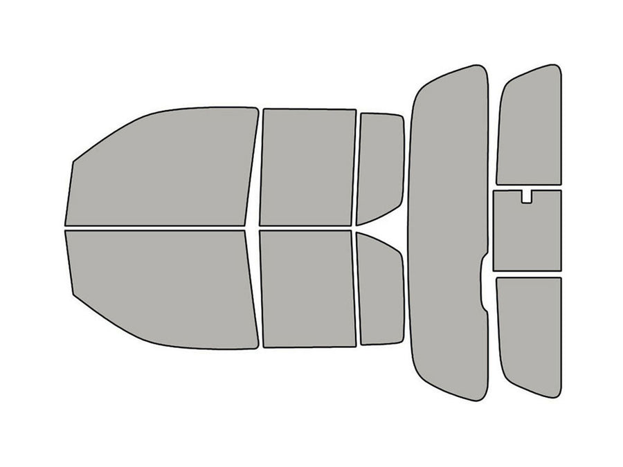 Suzuki Equator 2009-2012 4 Door Window Tint